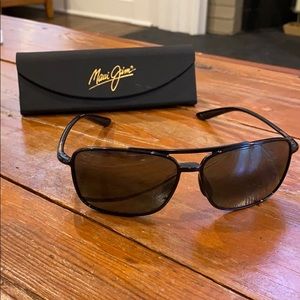 Maui Jim Kaupo Gap Black/Black mirror sunglasses